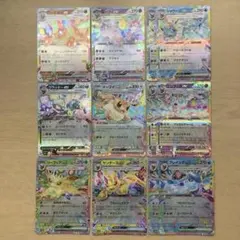 テラスタルフェス ブイズRR 9種コンプリート　12枚セット