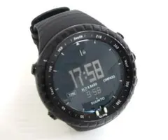SUUNTO スント コアオールブラックデジタル 時計 欠陥あり