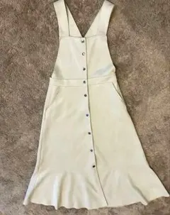 ZARA ワンピース クリーム色