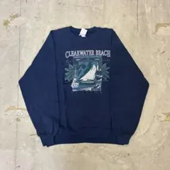 【USA製】90s JERZEES クリアウォータービーチ スウェットのサムネイル