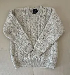 アランウーレンミルズ アランニット Sサイズ ウール100%