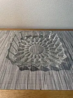 0244 HOYA ホーヤクリスタル 大皿・プレート