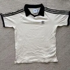 adidas originas /ワッフルポロシャツ /アイボリー