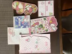 My Melody メモ用紙・文房具セット