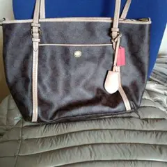 COACH ブラウン トートバッグ