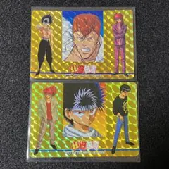 幽遊白書 カード 6枚セット アマダ Yahoo!オークション - 幽遊白書 アマダ カードダス 90 OH GAL