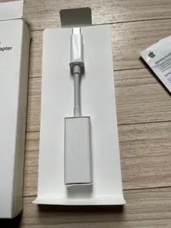 Apple純正 Thunderbolt Ethernet Adapter