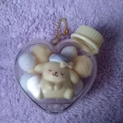 サンリオ　キャラもふケースマスコット　ポムポムプリン