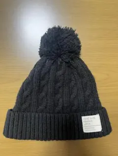 黒 ニット帽 54-56cm
