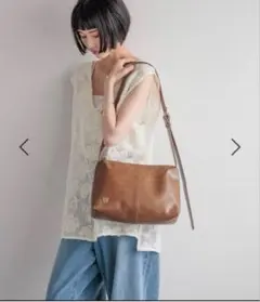 LOWRYS FARM LFショルダーバッグ ブラウン