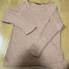 INGNI オレンジ　ニットセーター 長袖