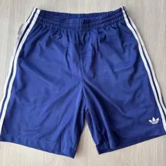 ❤️adidas❤️ PRIMEGREEN製ネイビー ショートパンツ M