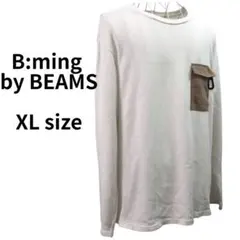 B:mng by BEAMS 胸ポケット付き カジュアル ゆったりシンプル