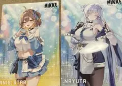 勝利の女神：NIKKE アニス：スター 、ナユタ　クリアファイル