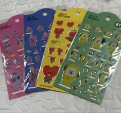 BT21 ステッカー セット