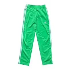 adidas アディダス ストライプジャージパンツ グリーン 緑 M