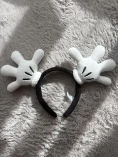 ミッキー手型カチューシャ