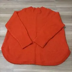 ニット オレンジ