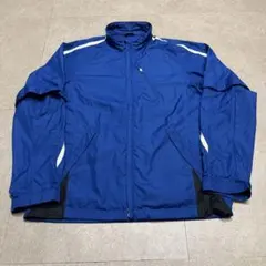 Nike golf ジャケット　ブルゾン　青　ブルー　ゴルフ　Lのサムネイル