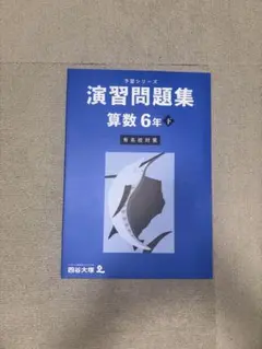 四谷大塚 演習問題集 算数 6年下 有名校対策 - メルカリ