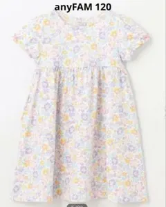 anyFAM キッズ　カットソーサマーワンピース　120