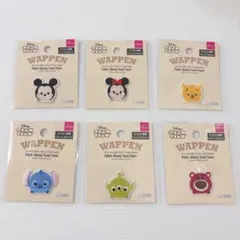 ワッペン　ディズニーツムツム　ミッキー　ミニー　プーさん　ダイソー