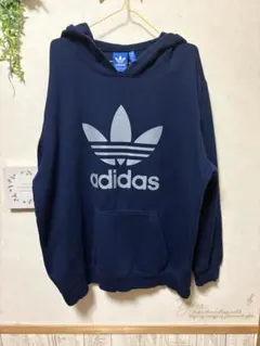 adidas アディダス トレフォイル プルオーバーパーカー 4XOパーカー