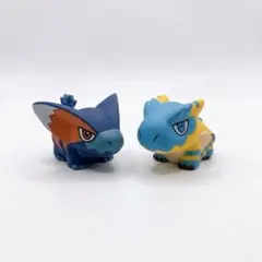 モンスターハンター フィンガーパペット ナルガクルガ ティガレックス 2体セットのサムネイル