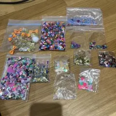 ハンドメイド用 スパンコール ビーズ パーツセット