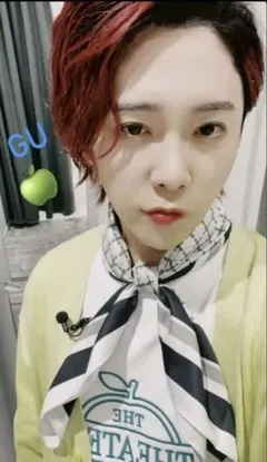 ミセスグリーンアップル大森元貴着用♡GU♡スカーフ