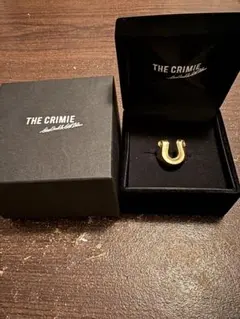 THE CRIMIE ゴールド ホースシューリング　9号　定価30800円のサムネイル