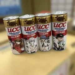 缶コーヒー　空缶　エヴァンゲリオン　UCC