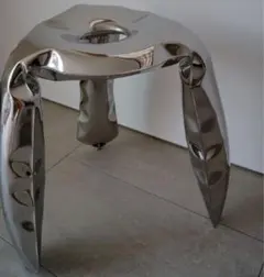 Zieta Plopp スツール シルバースツール