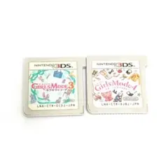 ガールズモード 3、4 任天堂 ニンテンドー 3DS ソフト カセット