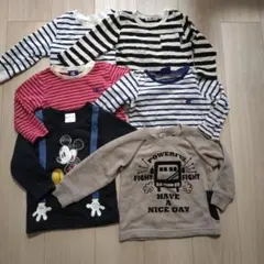 長袖カットソー トレーナーセット 90cm