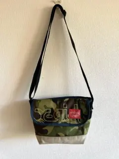 ⭕️ 美品お買得　x-girl カモフラージュ メッセンジャーバッグ