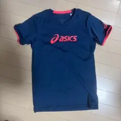 asics Vネックシャツ ネイビー 150サイズ