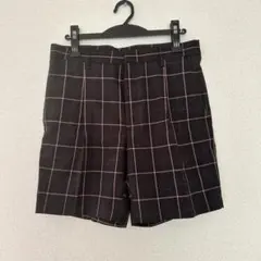 試着のみ新品　ショートパンツ ハーフパンツ　ワコマリア　DORMEUILのサムネイル