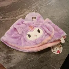 クロミ紫色のマフラー