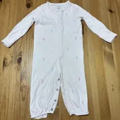 値下　Ralph Lauren 刺繍ロンパース　ピンク
