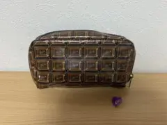 1/26まで Q-pot. チョコレート ポーチ