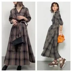 シャツワンピース