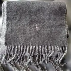 Polo Ralph Lauren グレー マフラーリバーシブル