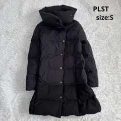 【定番モデル】PLST プラステ ダウンジャケット ロング ツートン S