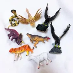 動物立体パズル 4DパズルZOO DX ヒツジ　トラ イヌワシ など 9体セット