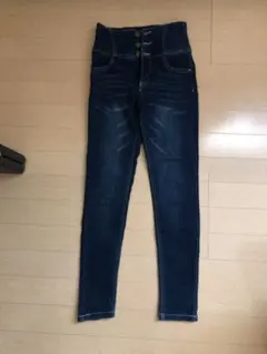 ハイウエストスキニーデニム