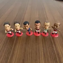 サッカー　フィギュアセット サッカー選手 フィギュア 7体セット - メルカリ
