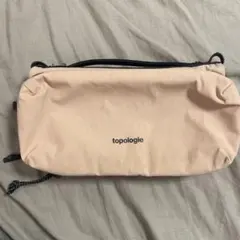 【バッグ単体】トポロジー　ボトルサコッシュ ピンク