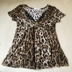ヒョウ柄 チュニック