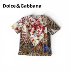 ドルチェアンドガッバーナ 薔薇 リボン刺繍 Tシャツ - メルカリ